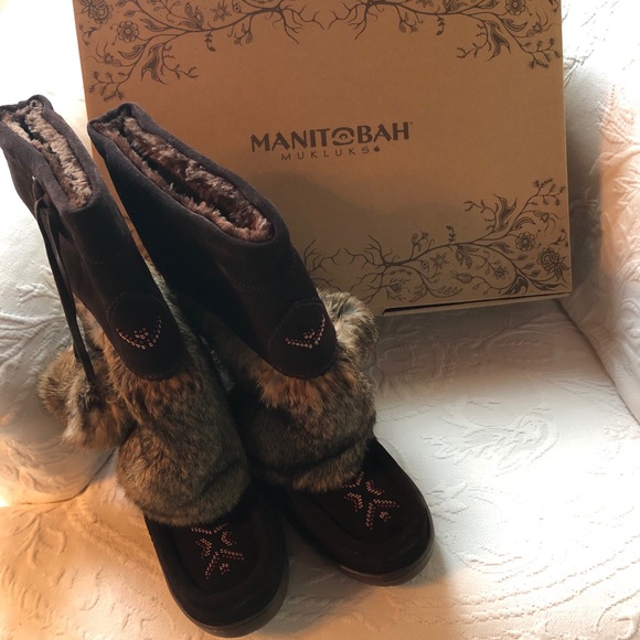 🪶MANITOBAH🪶Snowy Owl🦉Boot - Picture 9 of 16